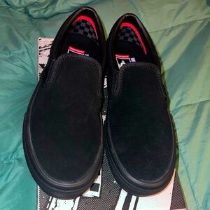 Vans Suede Skate Slip Ons